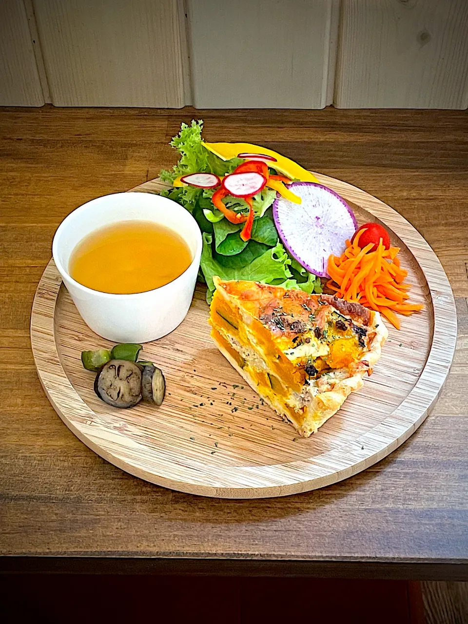 かぼちゃとそぼろのキッシュ|maSami＊さん