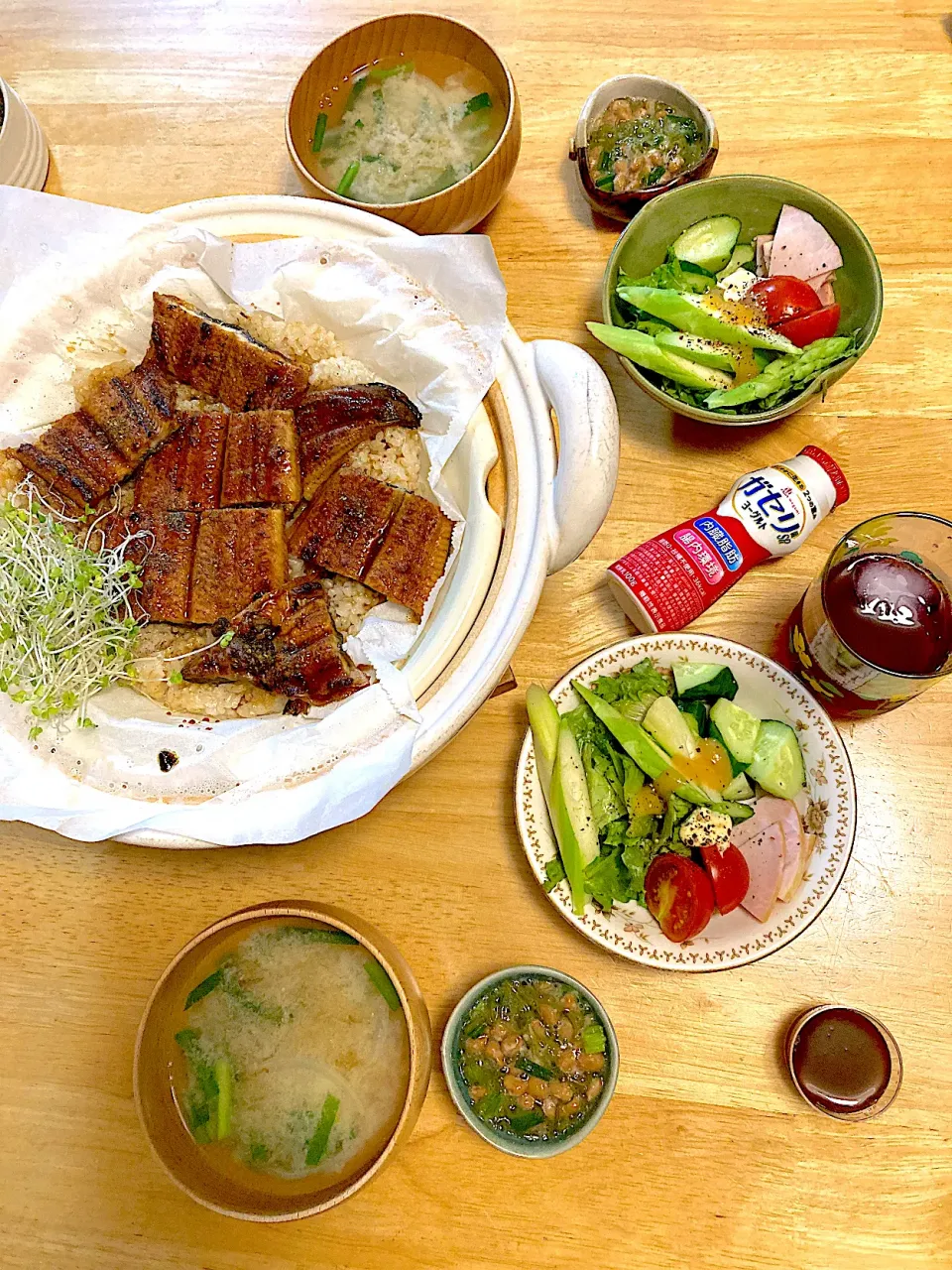 7/31鰻の蒲焼ヘルシー蒸土鍋|さくたえさん