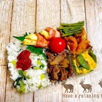 🙂牛肉と舞茸の甘辛炒め弁当🙂| Laniさん