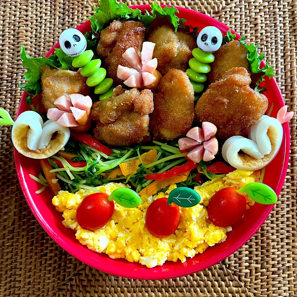 唐揚げ弁当|ヘルペイさん