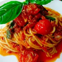 スパゲッティーニ　アルポモドーロ|Hiroe Onishiさん