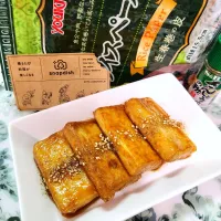 🔷絹厚揚げのライペ甘辛焼き🔷