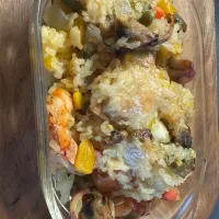 炊飯器で美味しいパエリア|ganmoさん