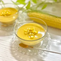 冷製とうもろこしの洋風茶碗蒸し|cocoさん
