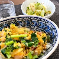 親子丼でお夕飯🌛|みーぬさん