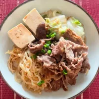 今夜はすき焼き風煮|めんちゃんさん