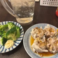 肉シュウマイとブロッコリーマヨ|あきちゃ☆彡さん