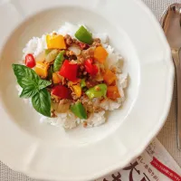 いざ飯！ガパオライス|さちっぺさん