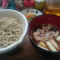 肉そば(温かいつゆのつけ麺タイプ)|にんにくと唐辛子が特に好き❤️(元シャリマー)さん