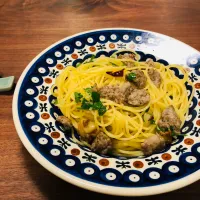 サルシッチャのオイルパスタ|タロッカ主夫見習いさん