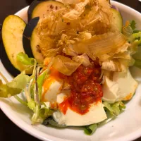 茄子をサラダで|𝓤𝓬𝓪さん