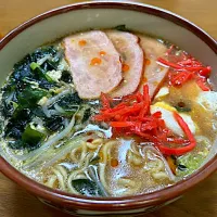 マルちゃん正麺🍜、豚骨醤油味❗️(^.^)✨