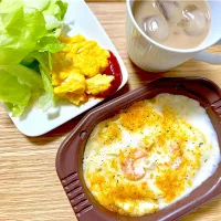 朝食 スクランブルエッグ|ふわふわさん