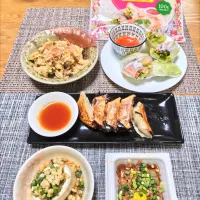 『畑の恵みと冷凍庫整理晩ごはん』|seri-chanさん