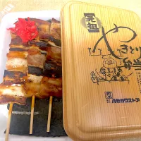 やきとり弁当|ゆっちこさん