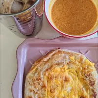 Egg prata iced latte 😋|🍒lynnlicious🍒さん