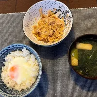 鶏胸肉のネギ塩漬け〜温玉のせ〜|きなこさん
