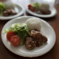 豚ヒレ肉のオニオンソースソテー| さあママさん