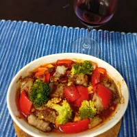 ベレン・タヴァ  トルコの肉と野菜のオーブン焼き