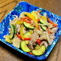 夏野菜たっぷり生姜焼き|o-kazuさん