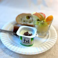 朝ごはんヨーグルト|かっちゃん杉さん