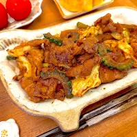 ゴーヤー入り回鍋肉|すずさん