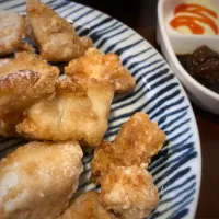 マグロの唐揚ディップ|こじまるさん