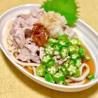 豚しゃぶ冷やうどん|五郎さん