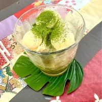抹茶カキ氷|プクママさん