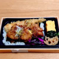 大丸東京・海苔弁ごっつ食べなはれの大山鶏の唐揚げ弁当|すーさん