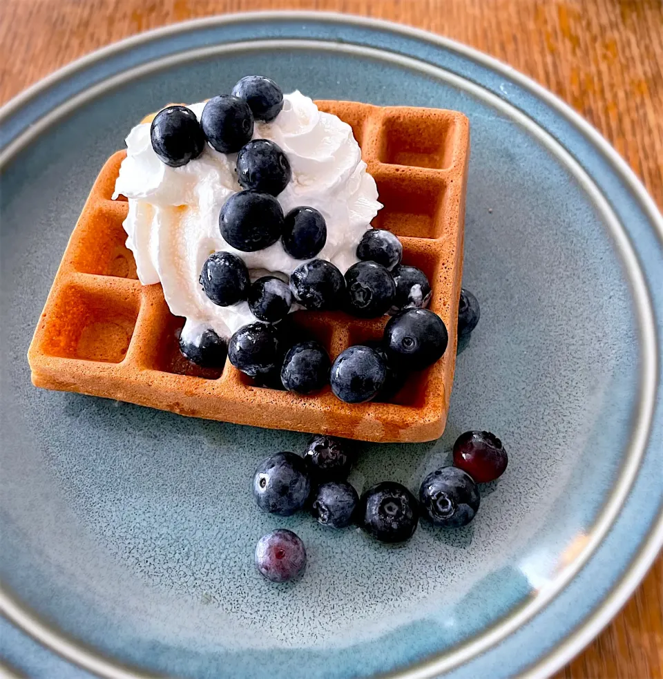 ブルーベリーワッフル|ふうりんさん