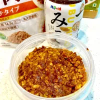 大豆のお肉の肉味噌風(カレー味)|ユキちゃんさん