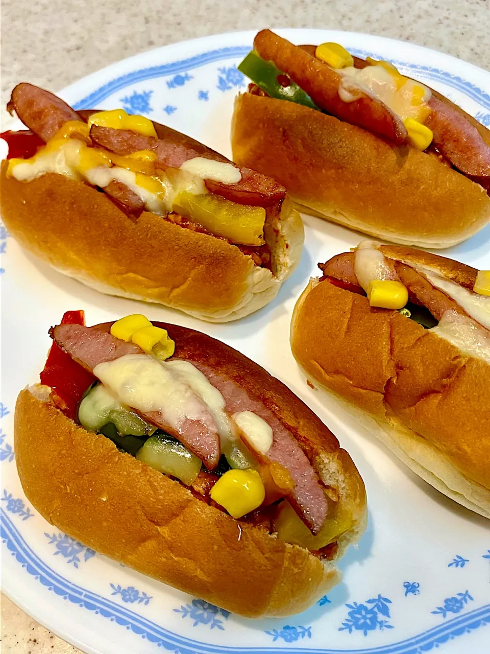 大豆のお肉とつぶみそのホットドッグ🌭|ユキちゃんさん