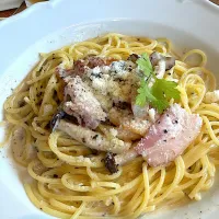 黒トリュフ香るクリームパスタ|AIKOさん