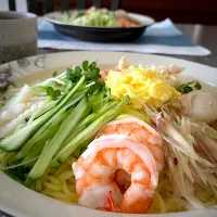 8/3 冷やしつけ麺💗|あーるさん