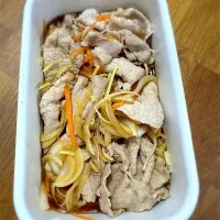 morimi32さんの料理 豚しゃぶと玉ねぎのさっぱり漬け|morimi32さん