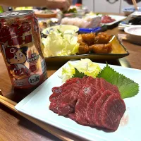 馬刺しと色々|みっきーさん