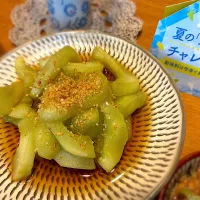 昔胡瓜の胡麻酢| じゅんさんさん