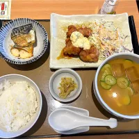 今日のランチはやよい軒で「冷汁ととり南蛮の定食」| yokoさん