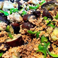 大豆の肉味噌炒め|きこたむさん