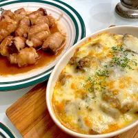 カレーグラタン＆エリンギの豚肉巻き|takkoさん