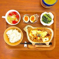 麻婆豆腐のおぼんごはん|すずさん