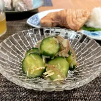 きゅうりと茗荷の塩麹和え🥢|Saori.Sさん