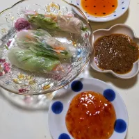 生春巻き|あひとさん