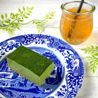 抹茶レアチーズケーキ|紅茶とお菓子と時々ごはんさん