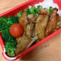 久しぶりの照り焼きチキン弁当|アボカド🥑さん