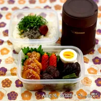 2025/08/04お弁当〜♡|いく❤️さん