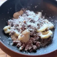 自家製オレキエッテ 白いミートソース| keisukeさん