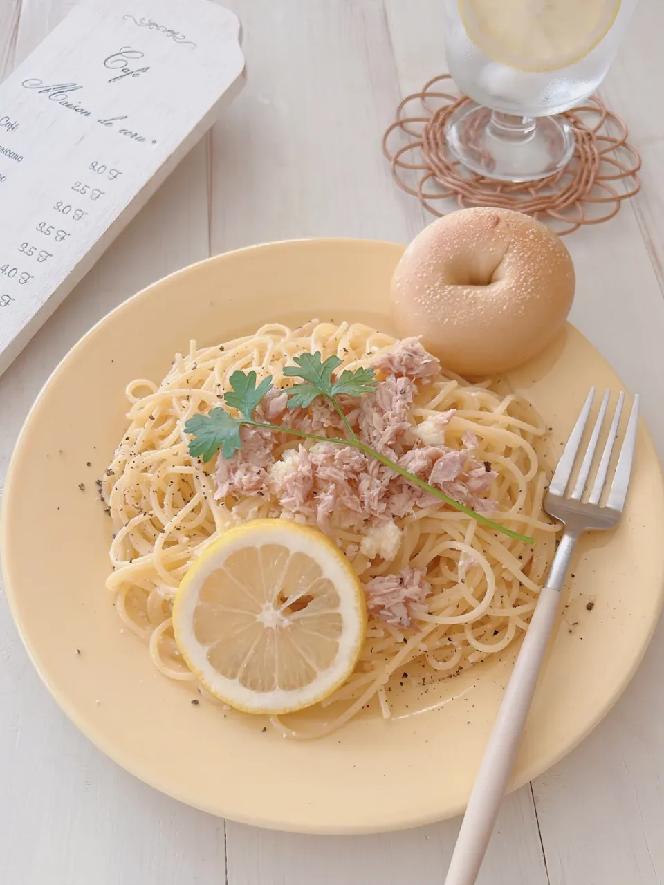 レモンとツナのパスタ🍋|party martyさん