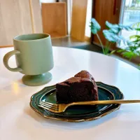 ガトーショコラとコーヒー|ちゃみこさん